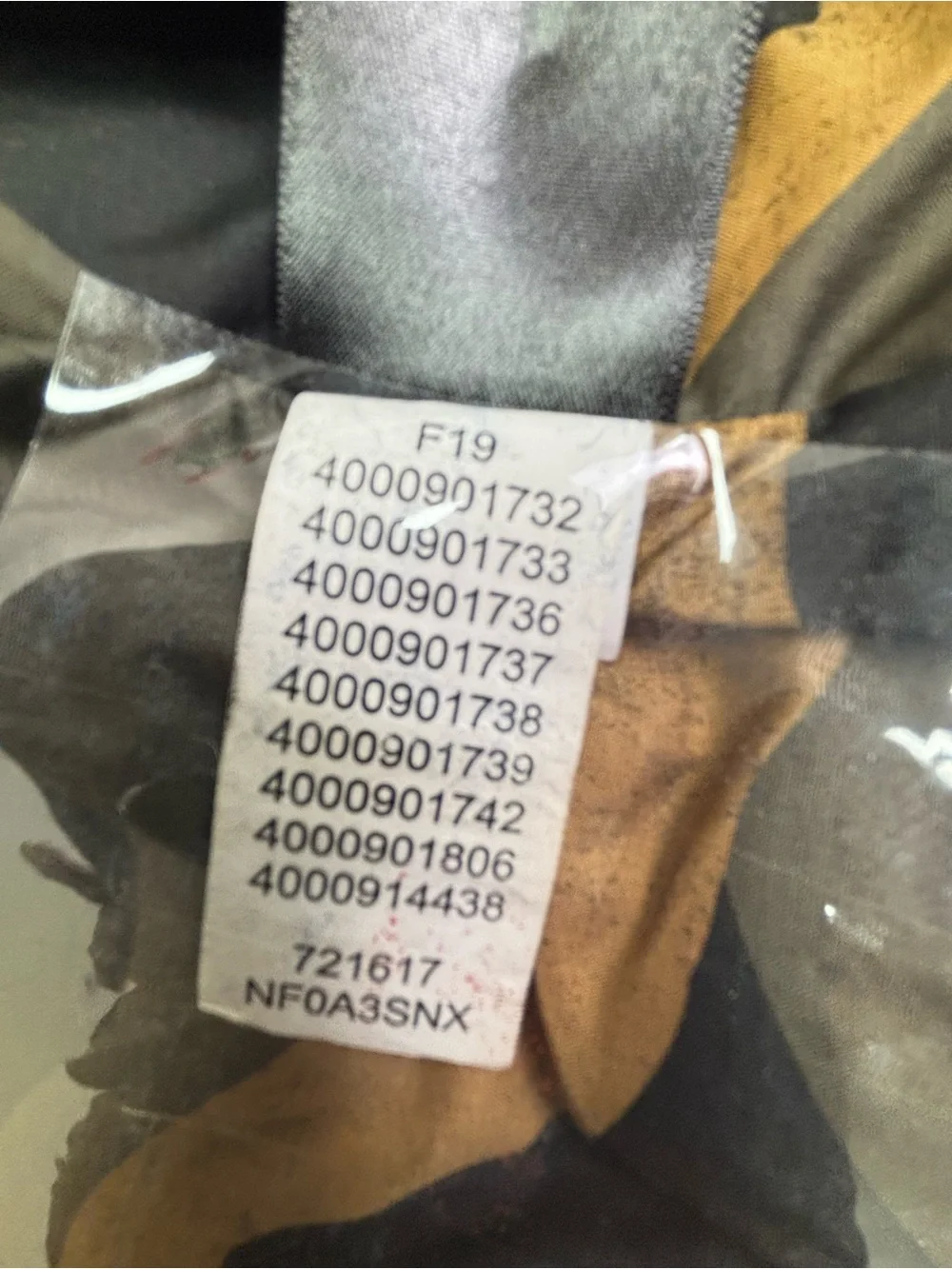 The North Face DryVent Hooded Rain Jacket Mens M Khaki Waterproof Camo Lined